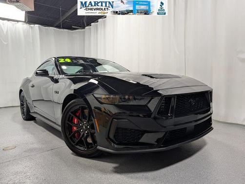 Shadow Black 2024 Ford Mustang GT Premium