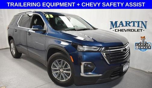 Northsky Blue Metallic 2023 Chevrolet Traverse LT Cloth
