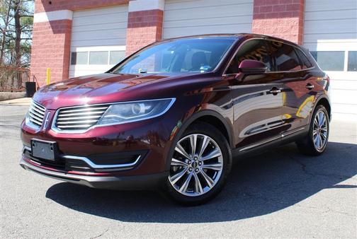 Burgundy 2018 Lincoln MKX Reserve