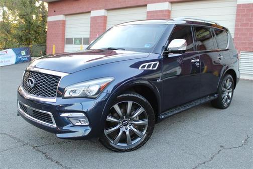 Hermosa Blue 2017 INFINITI QX80 Signature Edition