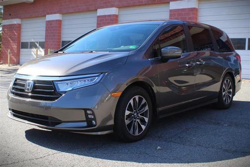 Gray 2021 Honda Odyssey EX-L