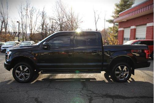 Black 2017 Ford F-150 Lariat