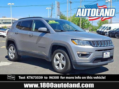 Billet Silver Metallic Clearcoat 2019 Jeep Compass Latitude