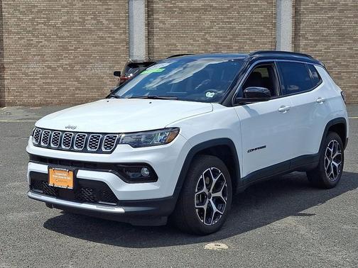 Bright White Clearcoat 2025 Jeep Compass Limited