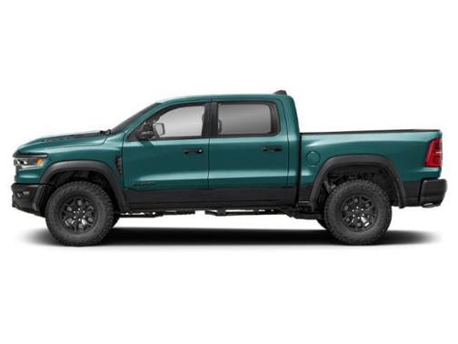 Serrano Green Metallic 2026 RAM 1500 RHO Crew Cab 4x4 5'7' Box