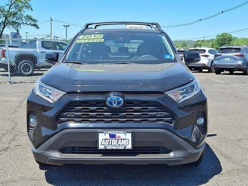 Midnight Black Metallic 2019 Toyota RAV4 Hybrid XLE