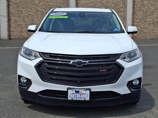 Summit White 2021 Chevrolet Traverse RS