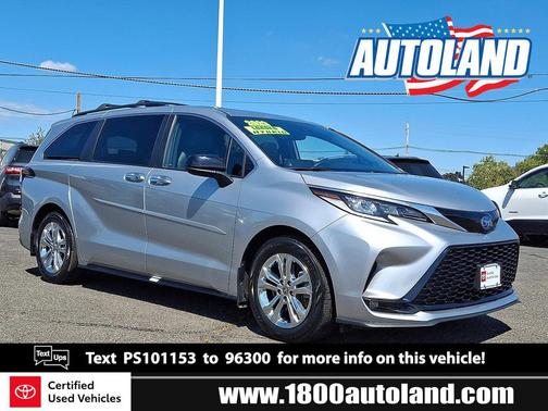 Celestial Silver Metallic 2023 Toyota Sienna XSE 7 Passenger