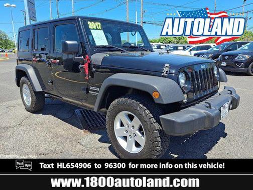 2017 Jeep Wrangler Unlimited Sport