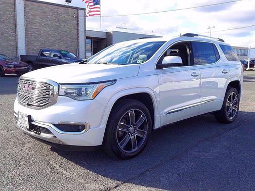 White Frost Tricoat 2017 GMC Acadia Denali