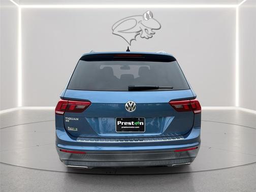 Silk Blue Metallic 2019 Volkswagen Tiguan 2.0T SEL