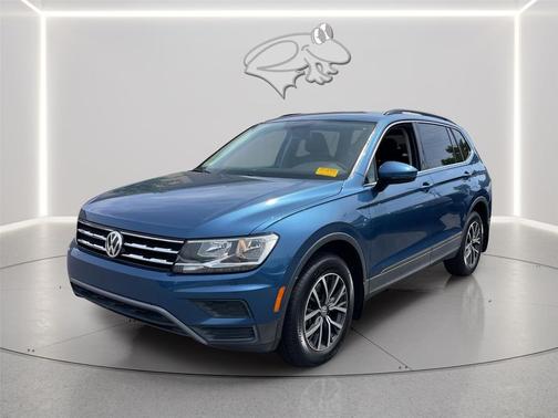 Silk Blue Metallic 2019 Volkswagen Tiguan 2.0T SEL