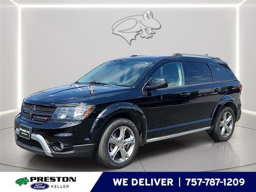 Pitch Black Clearcoat 2017 Dodge Journey CROSSROAD