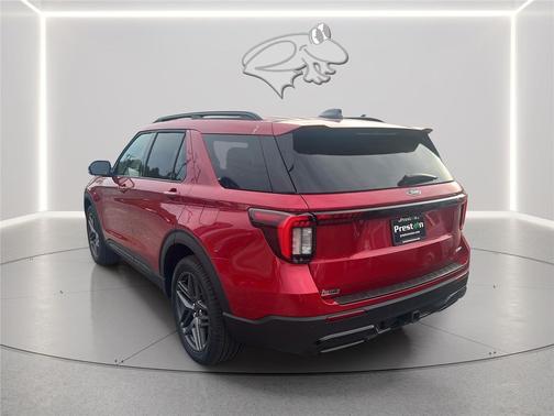Rapid Red Metallic Tinted Clearcoat 2026 Ford Explorer ST-Line