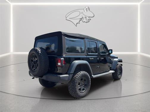 Black Clearcoat 2018 Jeep Wrangler Unlimited Sport