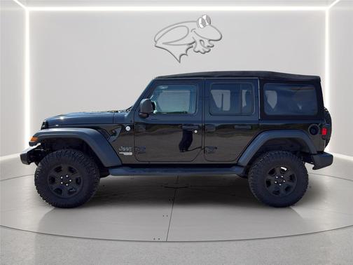 Black Clearcoat 2018 Jeep Wrangler Unlimited Sport