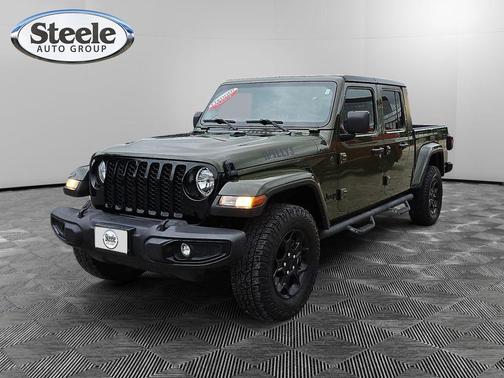 Sarge Green Clearcoat 2023 Jeep Gladiator Sport