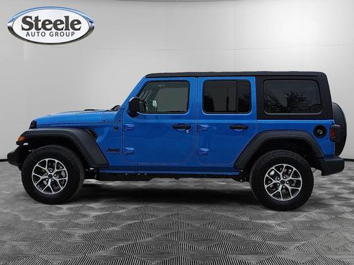Hydro Blue Pearl 2026 Jeep Wrangler Sport