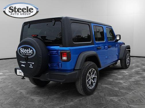 Hydro Blue Pearl 2026 Jeep Wrangler Sport