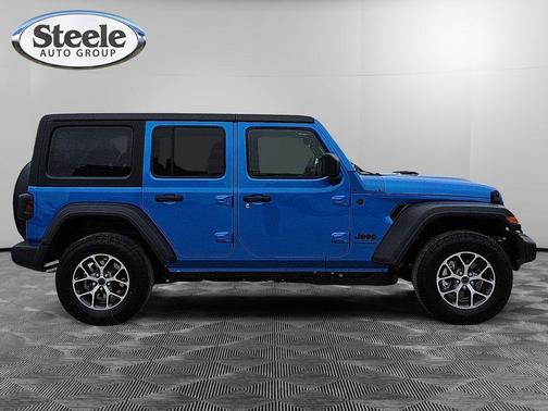 Hydro Blue Pearl 2026 Jeep Wrangler Sport