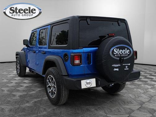 Hydro Blue Pearl 2026 Jeep Wrangler Sport