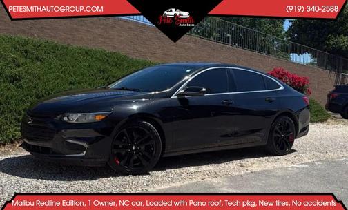 Mosaic Black Metallic 2018 Chevrolet Malibu LT