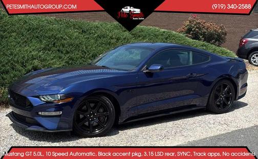 Kona Blue Metallic 2020 Ford Mustang GT