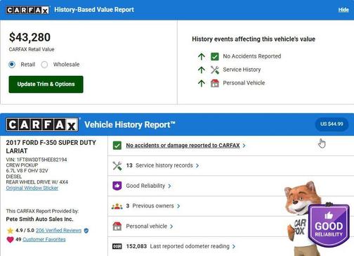 2017 Ford F-350 Lariat