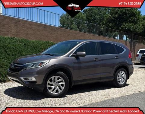 Gray 2016 Honda CR-V EX