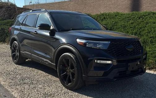 Agate Black Metallic 2020 Ford Explorer ST