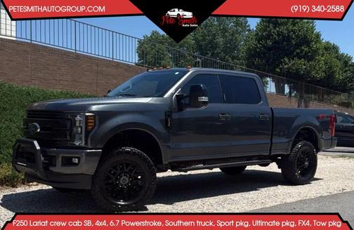 Gray 2019 Ford F-250 Lariat