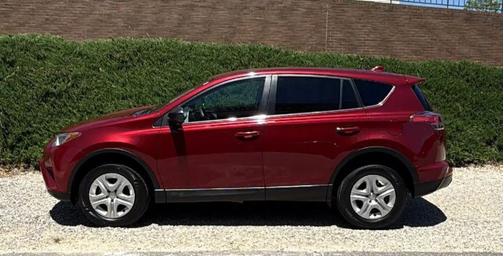 Ruby Flare Pearl 2018 Toyota RAV4 LE