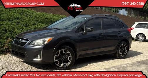 Dark Gray Metallic 2017 Subaru Crosstrek 2.0i Limited