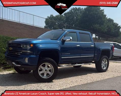 Deep Ocean Blue Metallic 2017 Chevrolet Silverado 1500 LTZ