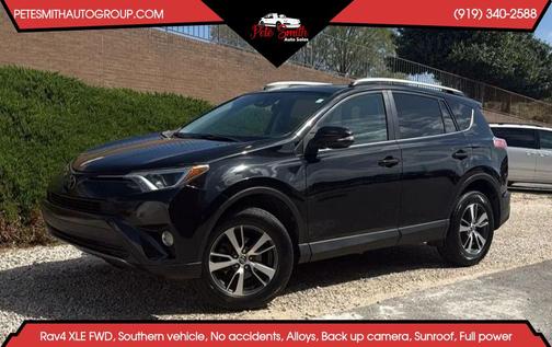 Black 2017 Toyota RAV4 XLE