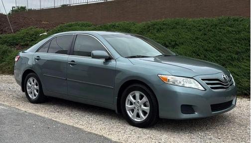 Green 2010 Toyota Camry LE