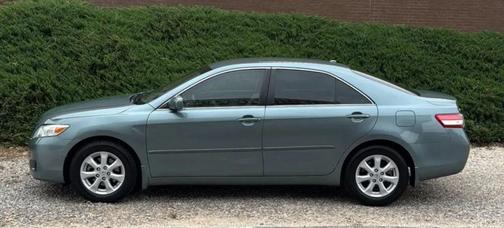 Green 2010 Toyota Camry LE