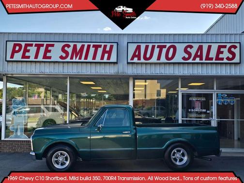 Green 1969 Chevrolet C10/K10 Base