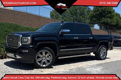 Onyx Black 2017 GMC Sierra 1500 Denali
