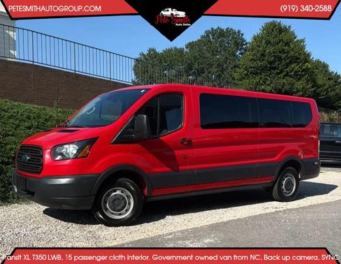 Race Red 2018 Ford Transit-350 XL
