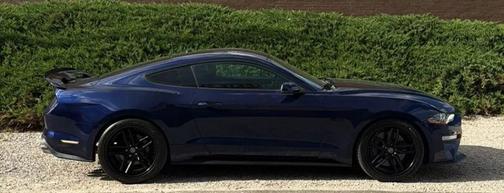 Blue 2018 Ford Mustang GT Premium