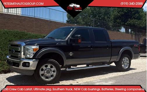Tuxedo Black Metallic 2012 Ford F-250 Lariat