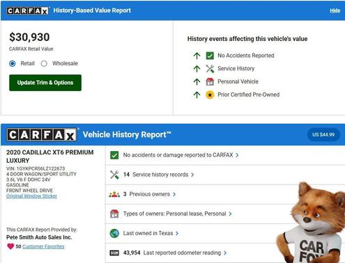 2020 Cadillac XT6 Premium Luxury FWD