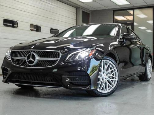 Black 2018 Mercedes-Benz E-Class 4MATIC
