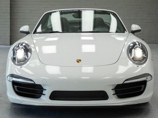 White 2013 Porsche 911 Carrera 4S Cabriolet
