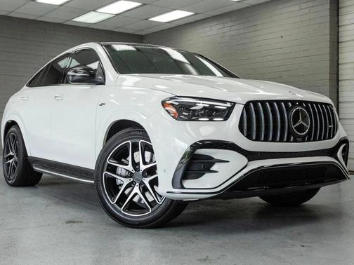 Polar White 2025 Mercedes-Benz AMG GLE 53 4MATIC+ Coupe