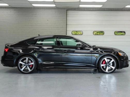 Mythos Black Metallic 2023 Audi A5 Sportback 45 S Line Prestige