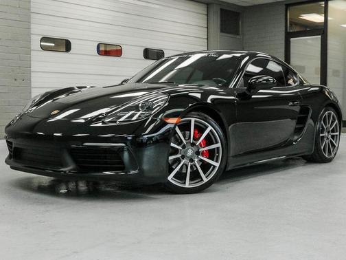 Black 2021 Porsche 718 Cayman S