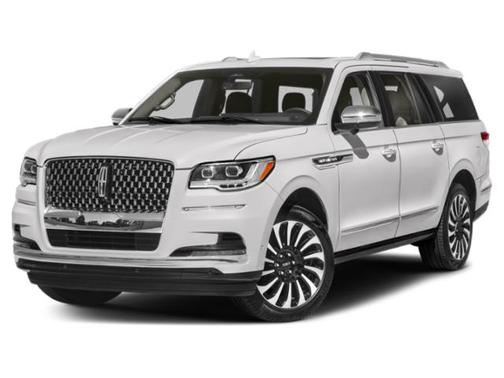 Pristine White Metallic Tri-Coat 2023 Lincoln Navigator Black Label