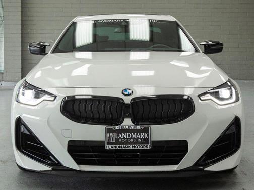 Alpine White 2024 BMW M240 i xDrive